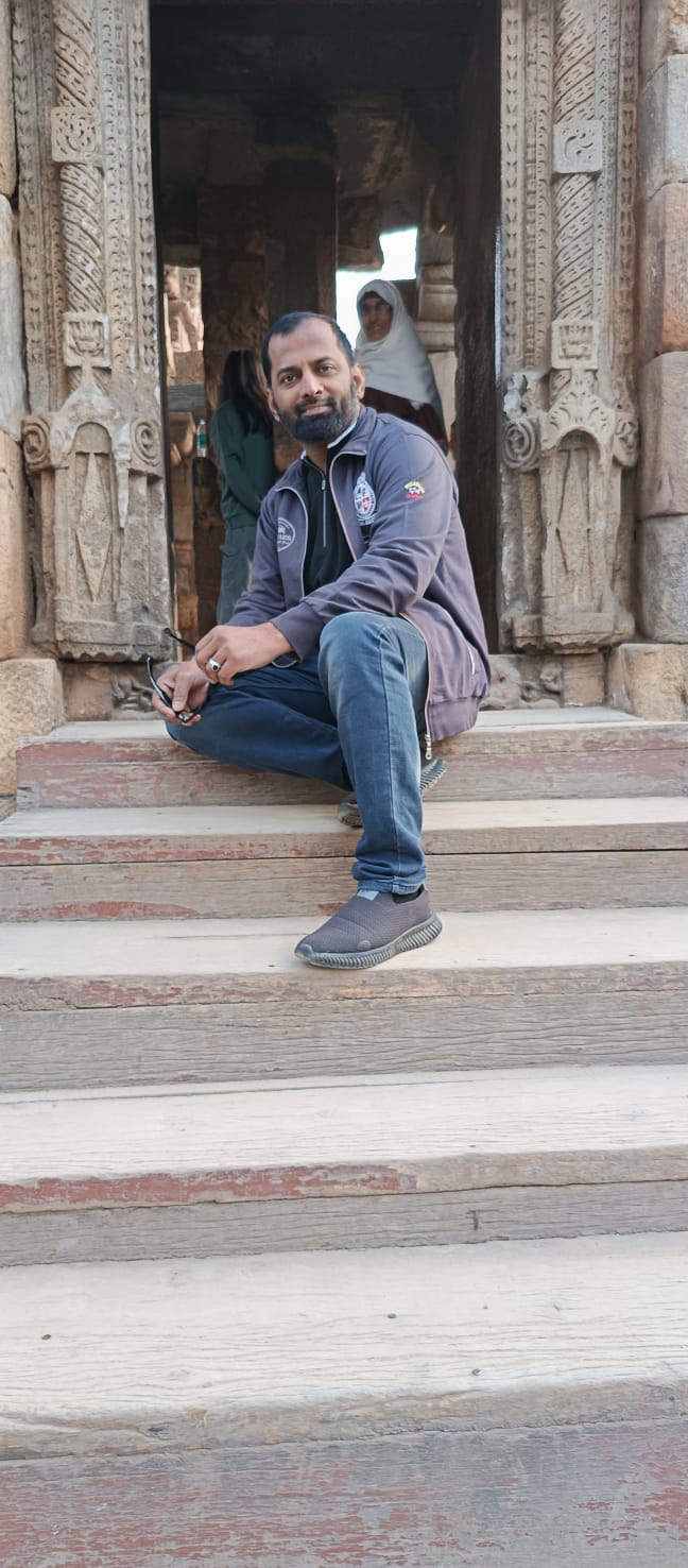 At the ancient temple